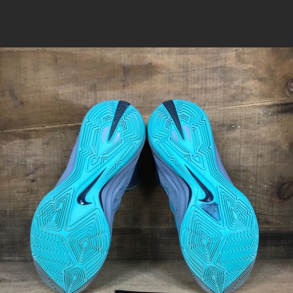 Nike Hyperdunk Grey Hyper Turquoise Basketball - Picture 2 of 5